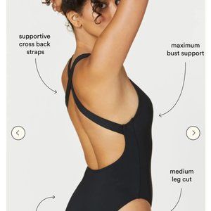 Andie Tulum Swimsuit Black Large